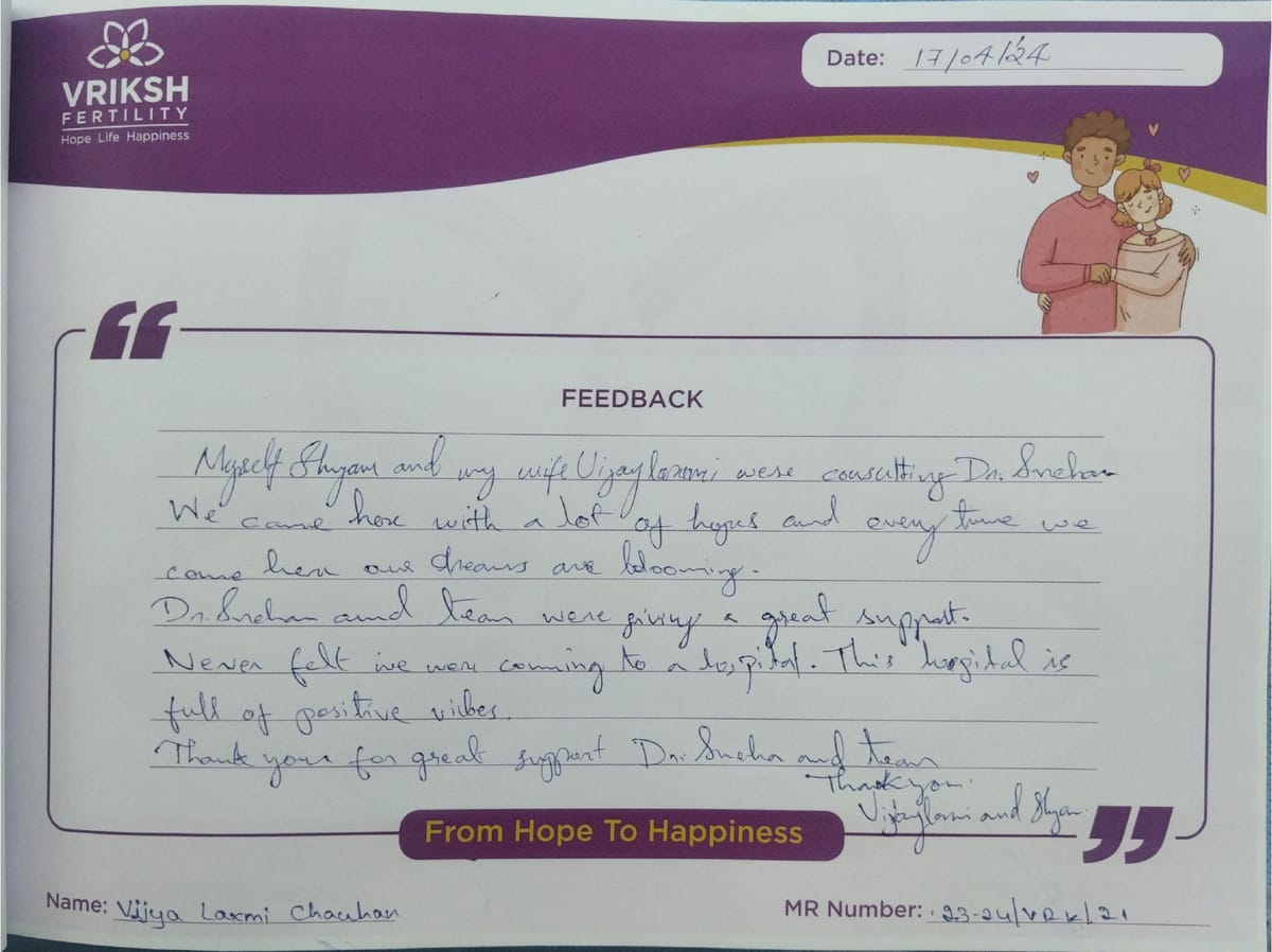 Vijaya Laxmi & Shyam Mohan