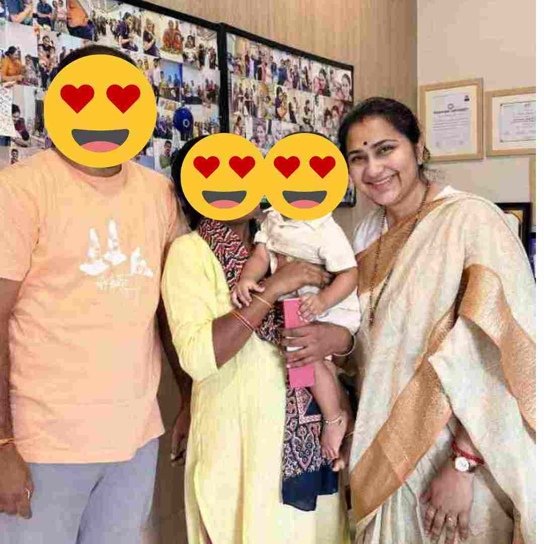 Congratulations to Mrs Padmavathi & Amarnaath from the entire Vriksh Fertility Family